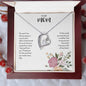To My Mom | I Love You With All My Heart - Forever Love Necklace