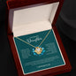 To My Beautiful Daughter | I Will Always Love You - Love Knot Necklace