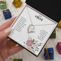 To My Mom | I Love You With All My Heart - Forever Love Necklace