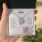 To My Mom | I Love You With All My Heart - Forever Love Necklace