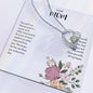 To My Mom | I Love You With All My Heart - Forever Love Necklace