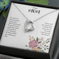 To My Mom | I Love You With All My Heart - Forever Love Necklace