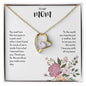 To My Mom | I Love You With All My Heart - Forever Love Necklace
