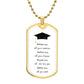 Graduation Dog Tag | Gift Graduation | Graduation