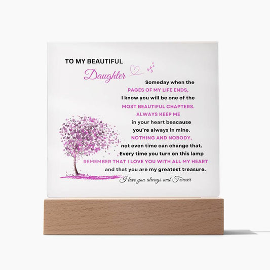 DAUGHTER GIFT | MESSAGE FOR DAUGHTER