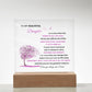 DAUGHTER GIFT | MESSAGE FOR DAUGHTER