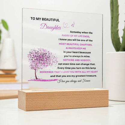 DAUGHTER GIFT | MESSAGE FOR DAUGHTER